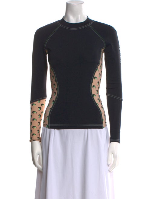 Marine Serre 2020 Nylon Crop Top