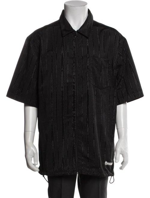 Marine Serre Striped Short Sleeve Shirt