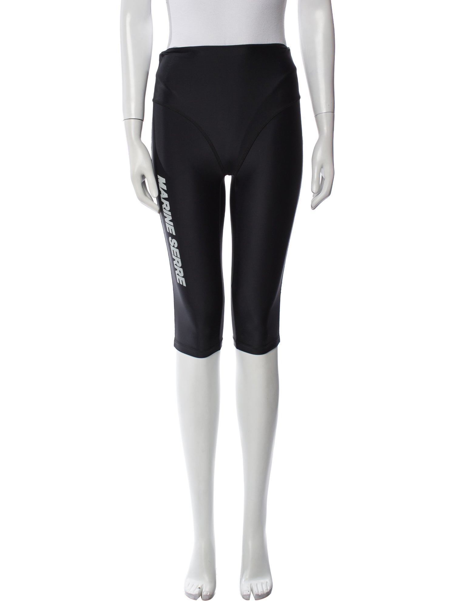 Marine Serre Nylon Knee-Length Shorts