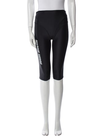 Marine Serre Nylon Knee-Length Shorts