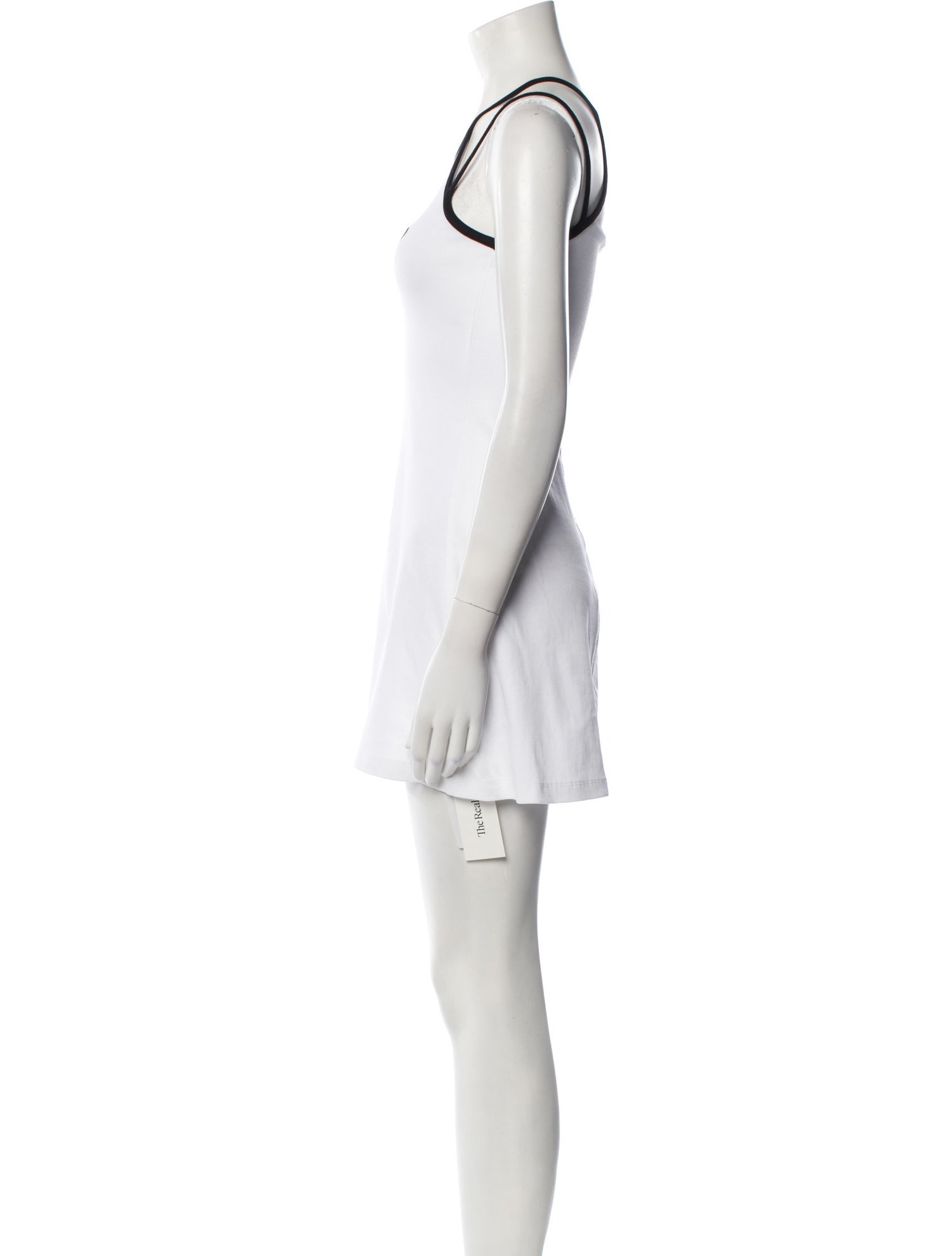 Marine Serre Scoop Neck Mini Dress