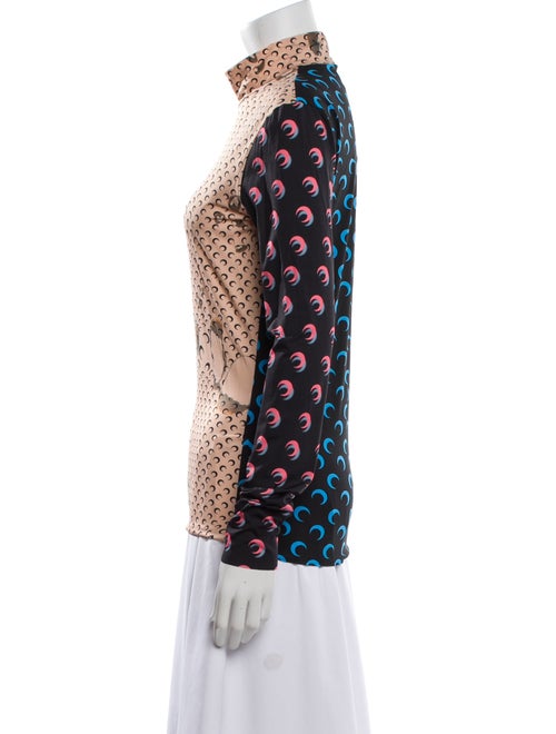 Marine Serre 2021 Printed Top