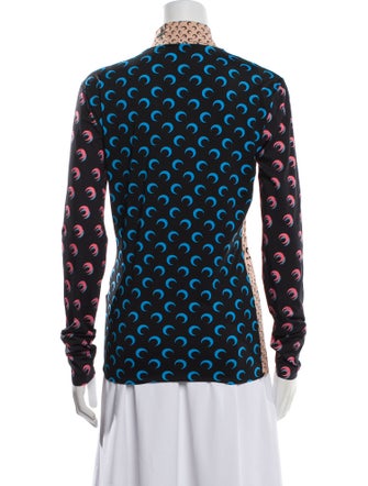 Marine Serre 2021 Printed Top