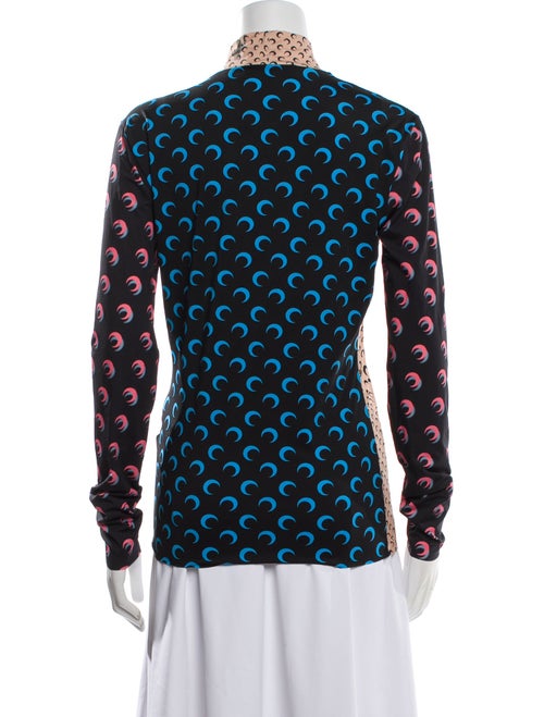 Marine Serre 2021 Printed Top