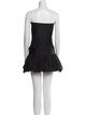 Marine Serre Strapless Mini Dress