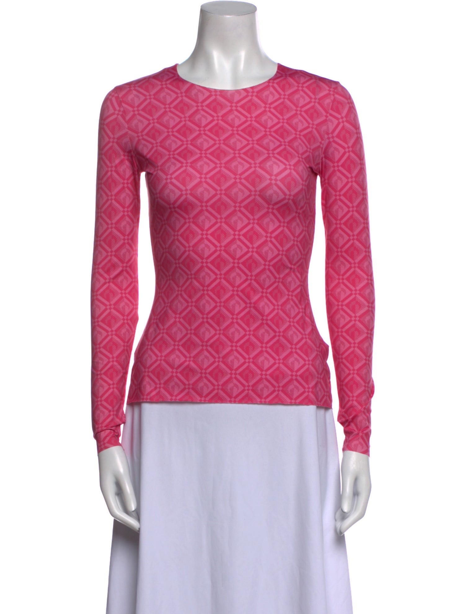 Marine Serre Printed Crew Neck Sweatshirt w/ Tags