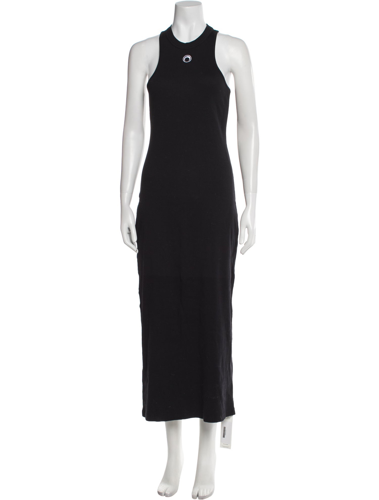 Marine Serre Crew Neck Long Dress