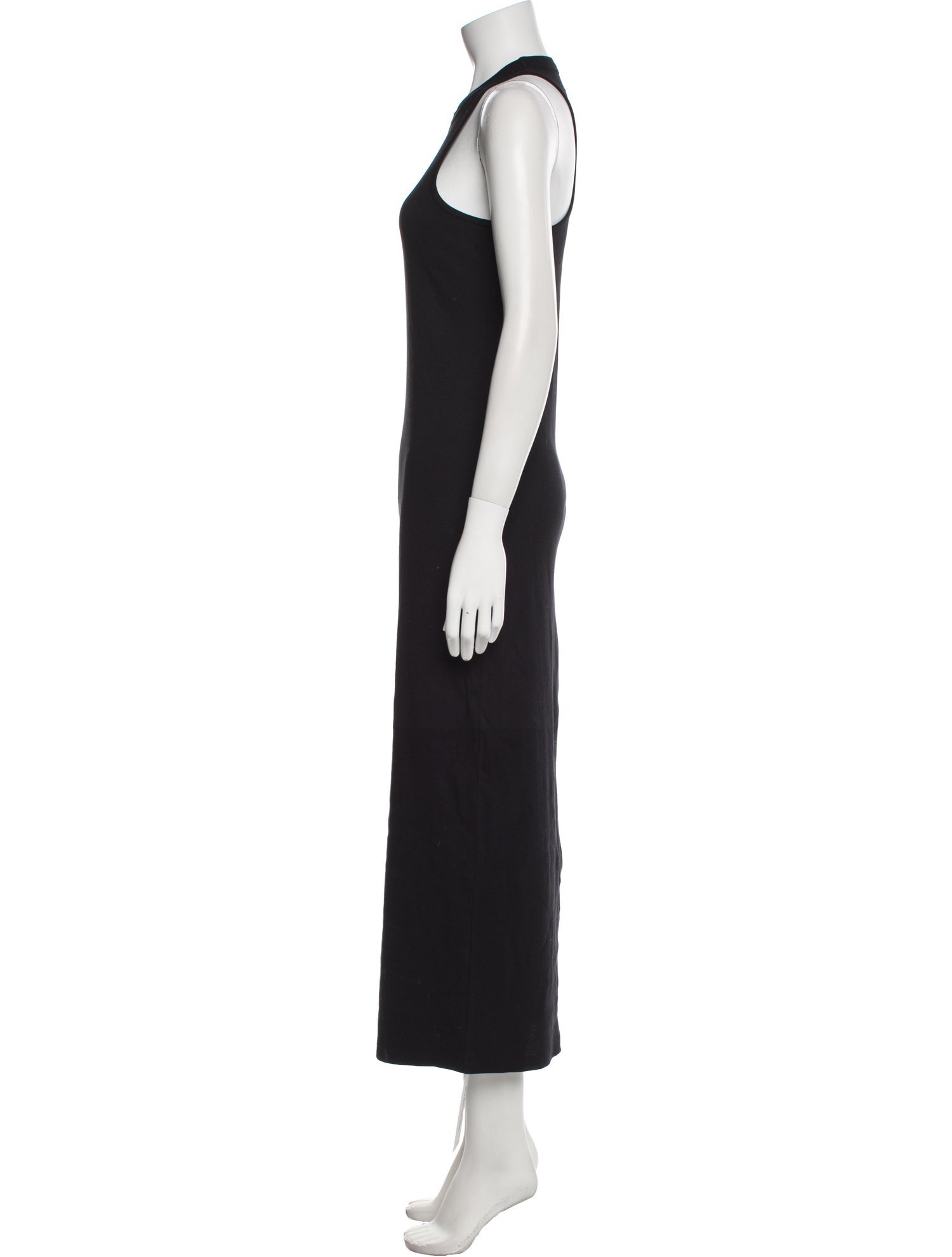Marine Serre Crew Neck Long Dress