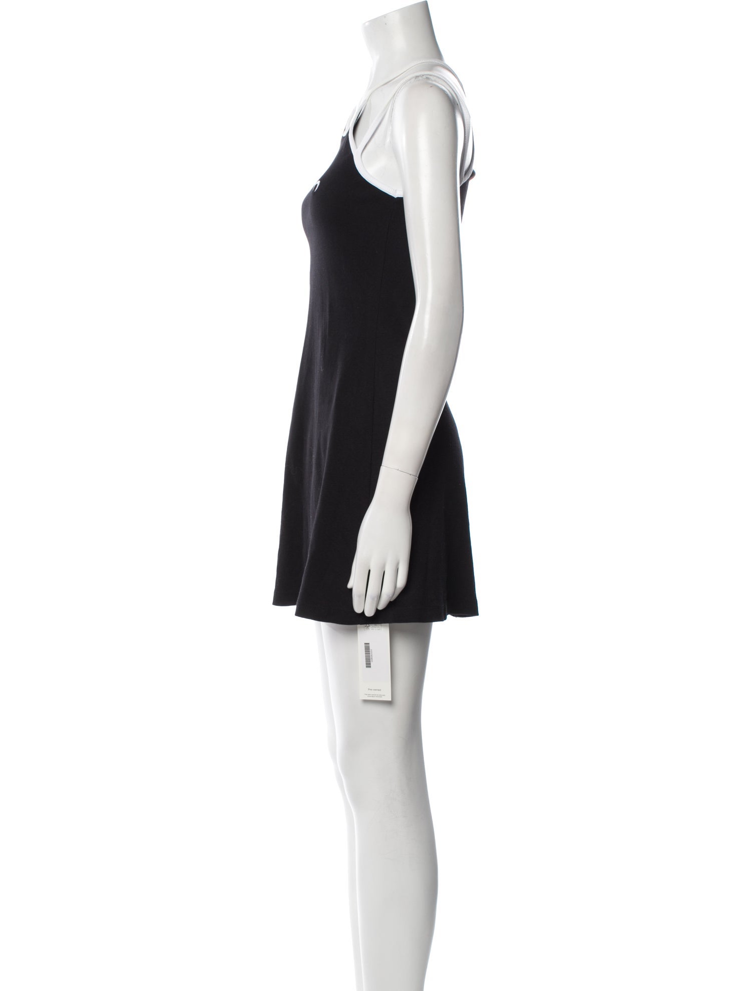 Marine Serre Scoop Neck Mini Dress