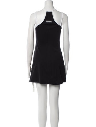 Marine Serre Scoop Neck Mini Dress