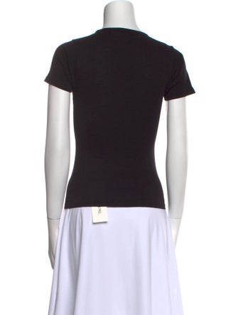 Marine Serre Crew Neck Short Sleeve T-Shirt