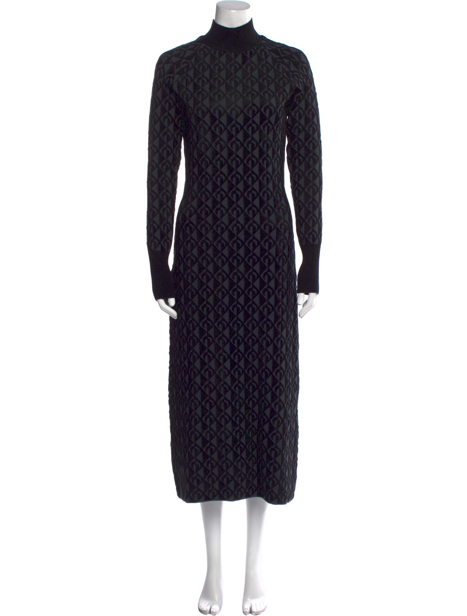 Marine Serre Printed Long Dress