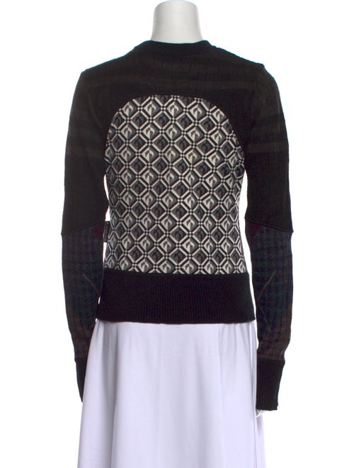 Marine Serre Wool Printed Sweater