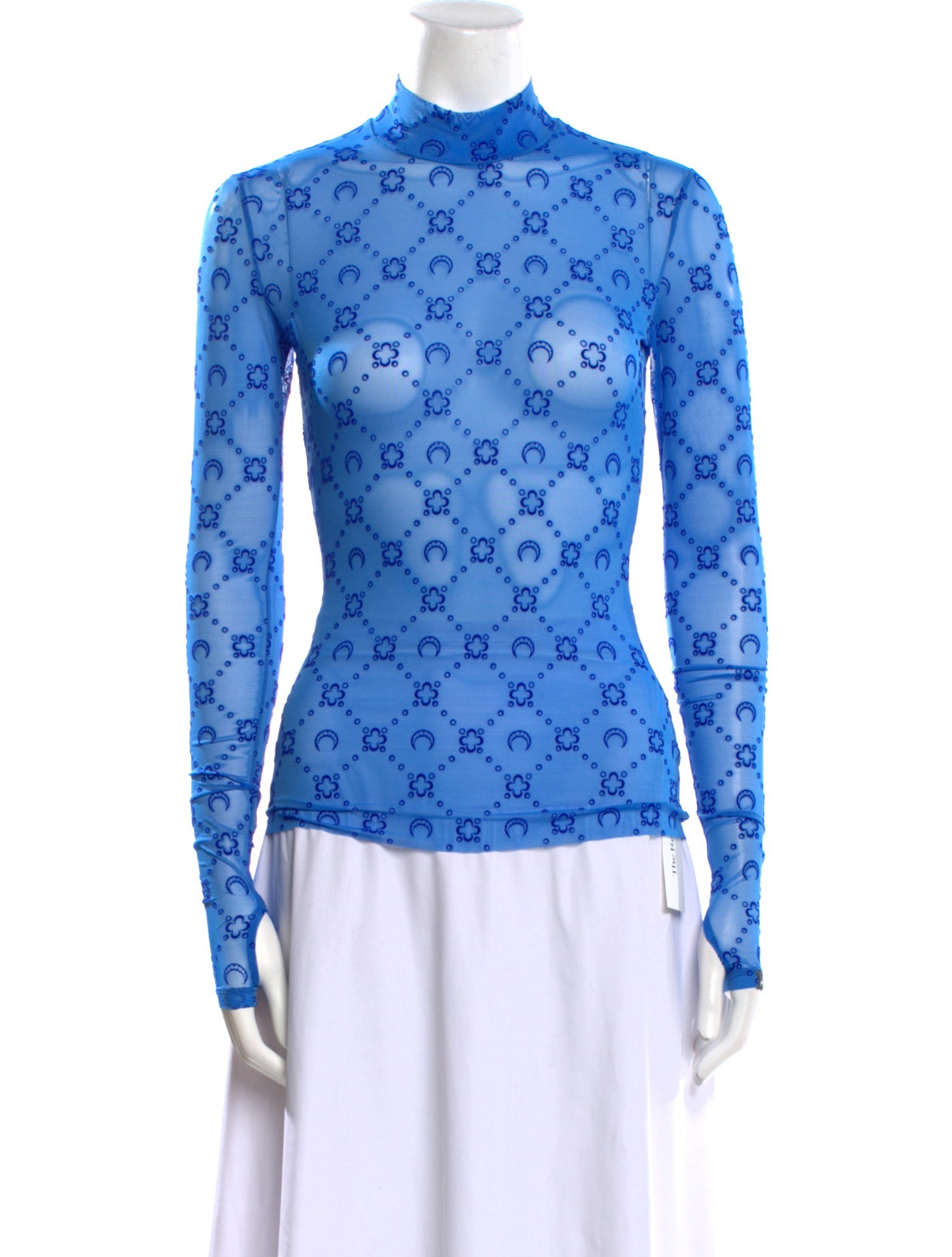 Marine Serre x SSENSE Nylon Top