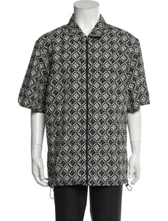 Marine Serre Printed Short Sleeve Shirt