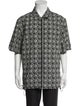 Marine Serre Printed Short Sleeve Shirt