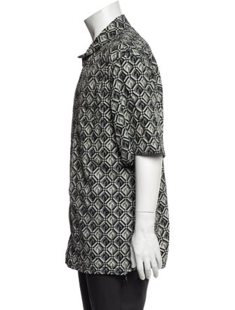 Marine Serre Printed Short Sleeve Shirt