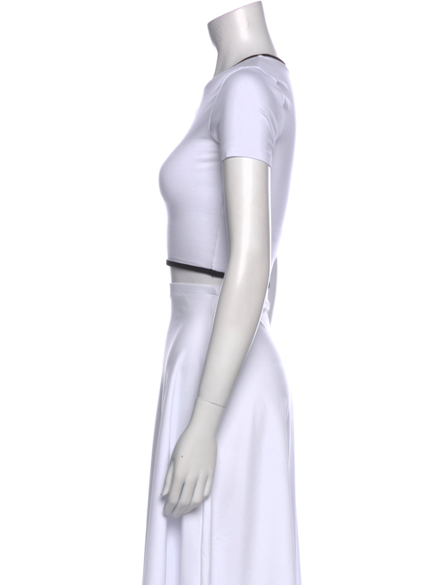 Marine Serre 2023 Crescent Moon Crop Top