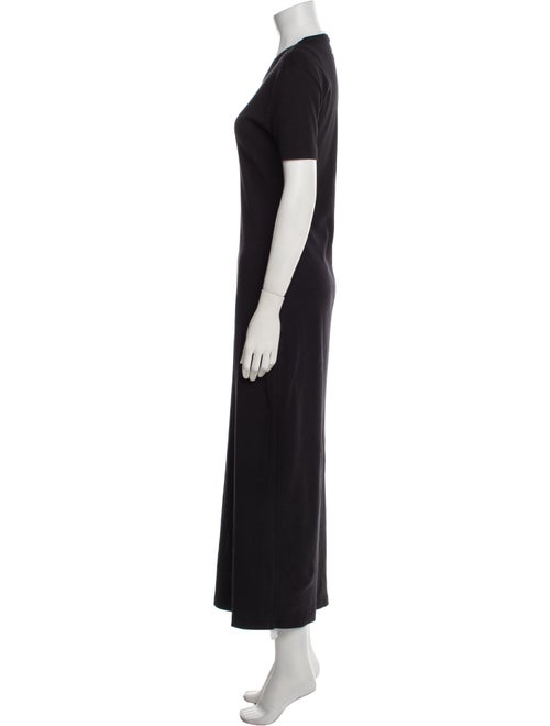 Marine Serre Crew Neck Long Dress
