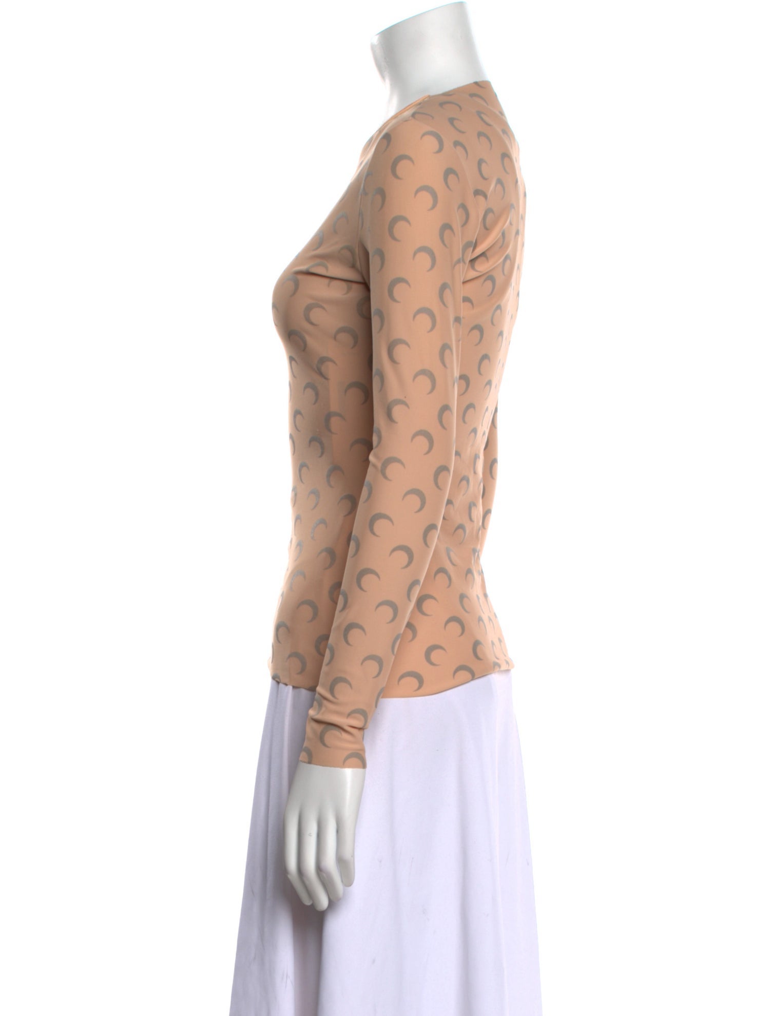 Marine Serre 2021 Crescent Sweatshirt