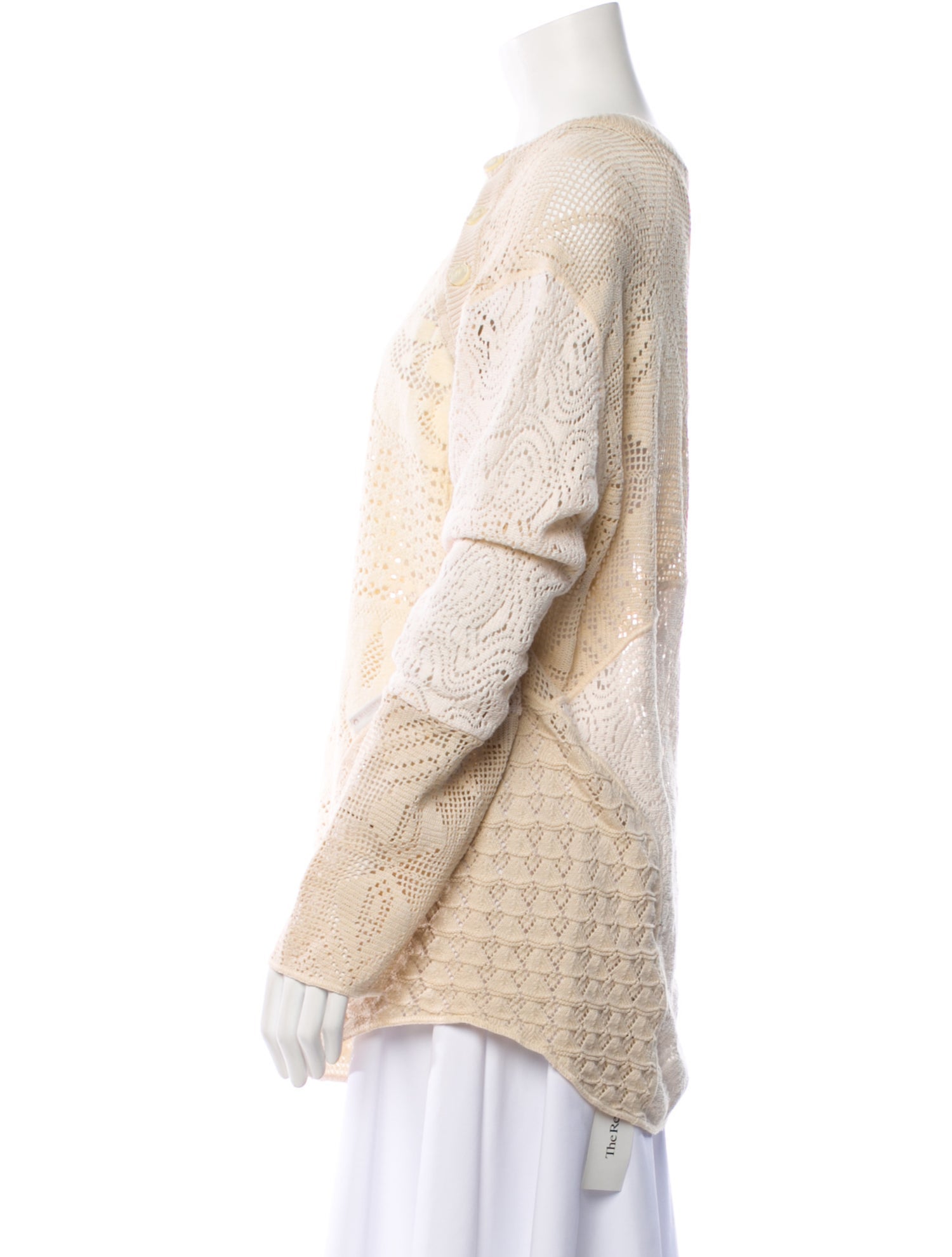 Marine Serre Scoop Neck Sweater