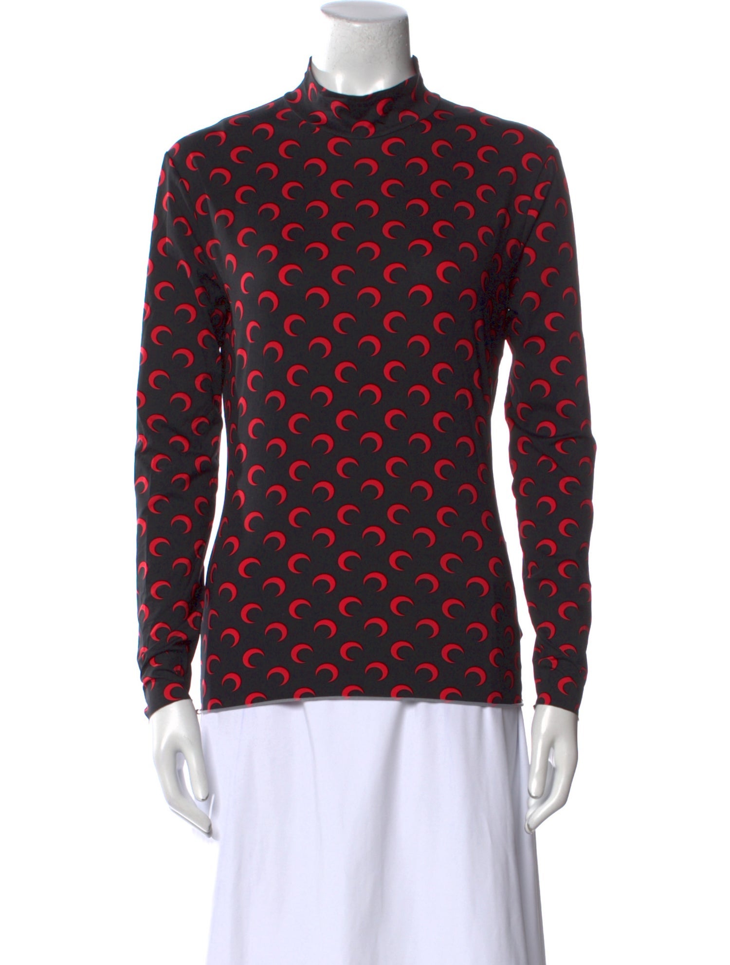 Marine Serre Borderline Printed Henley