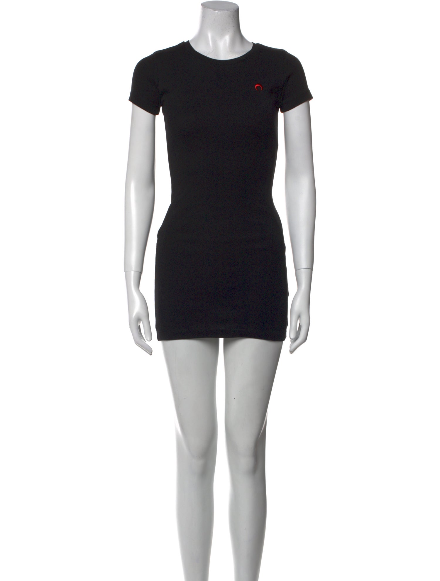 Marine Serre Crew Neck Mini Dress