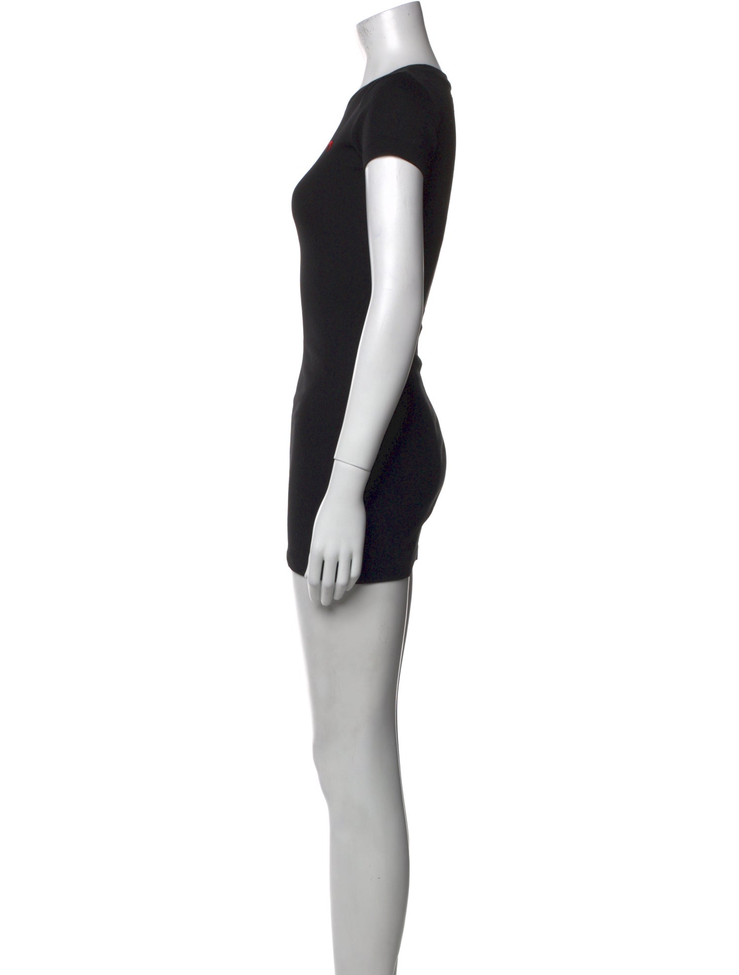 Marine Serre Crew Neck Mini Dress