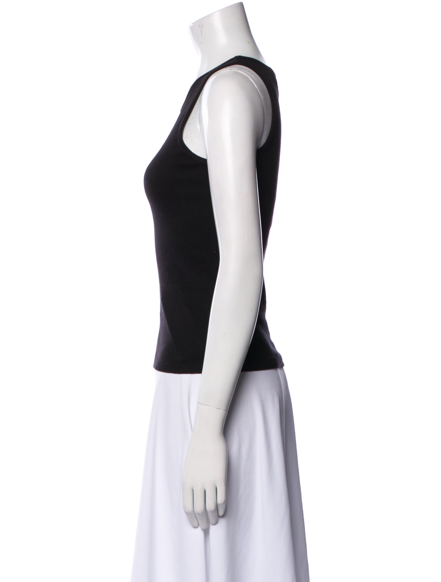 Marine Serre Scoop Neck Sleeveless Top