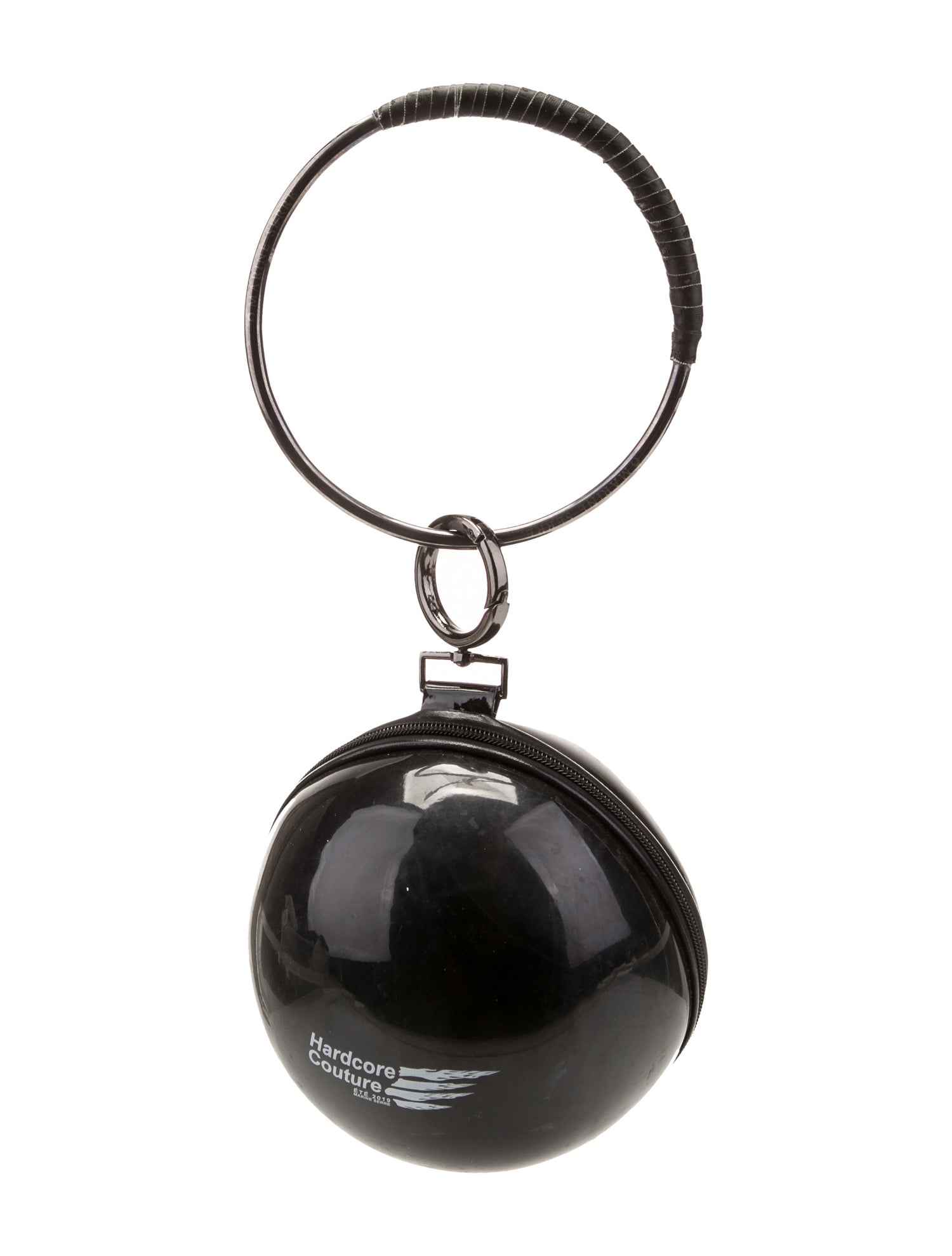 Marine Serre PVC Top Handle Bag