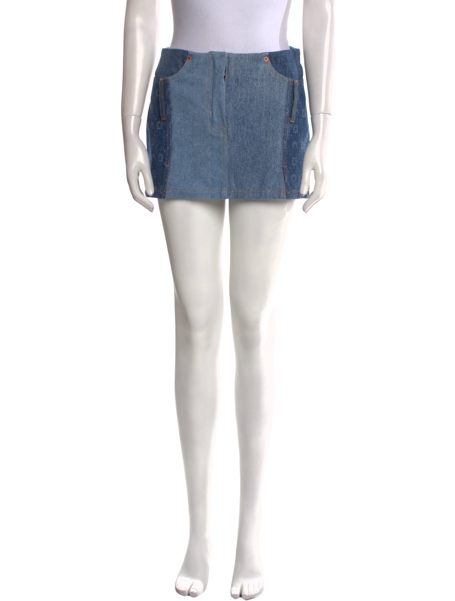 Marine Serre Mini Skirt