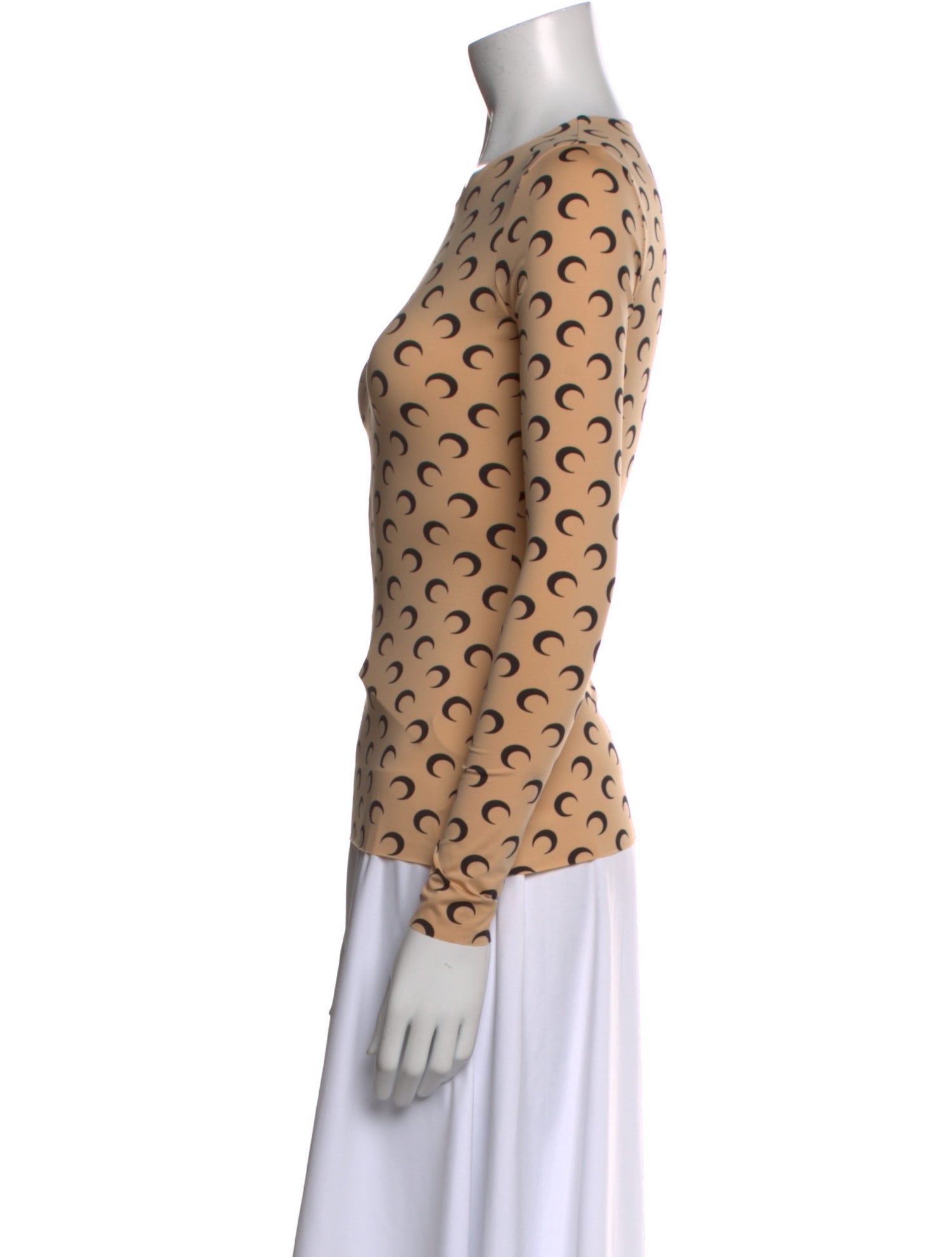 Marine Serre Borderline Top Nylon Top