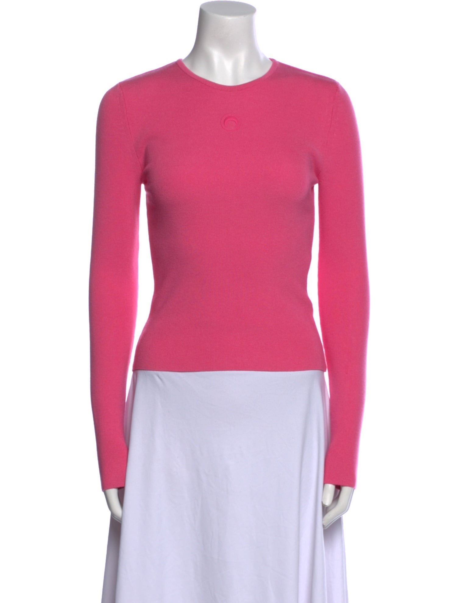 Marine Serre Crew Neck Sweater