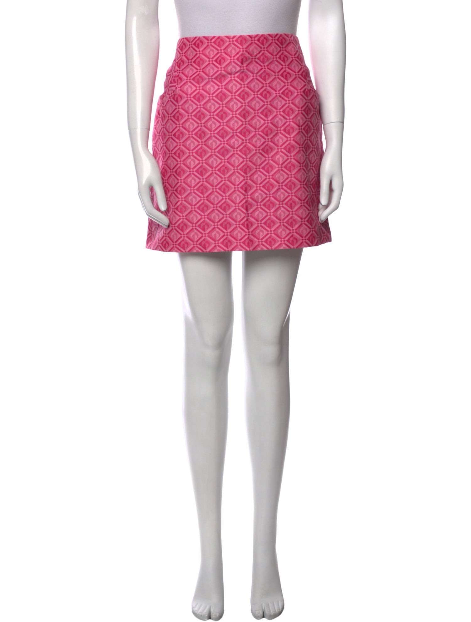 Marine Serre Printed Mini Skirt