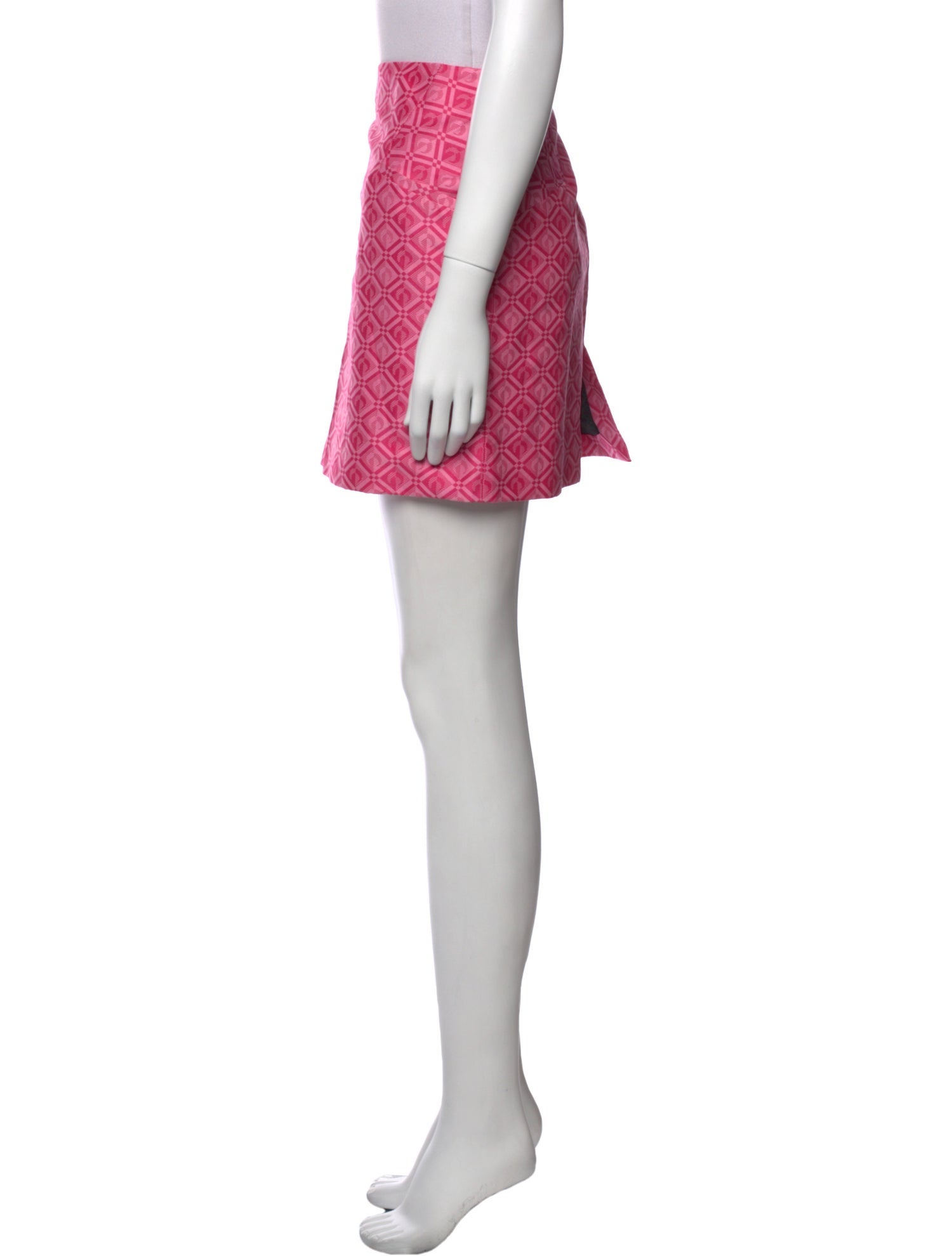 Marine Serre Printed Mini Skirt