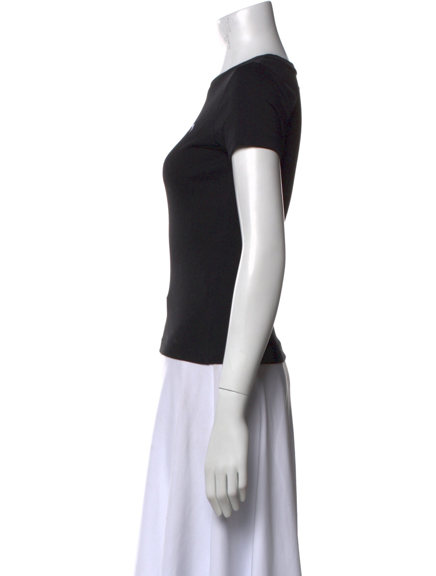 Marine Serre Crew Neck Short Sleeve T-Shirt