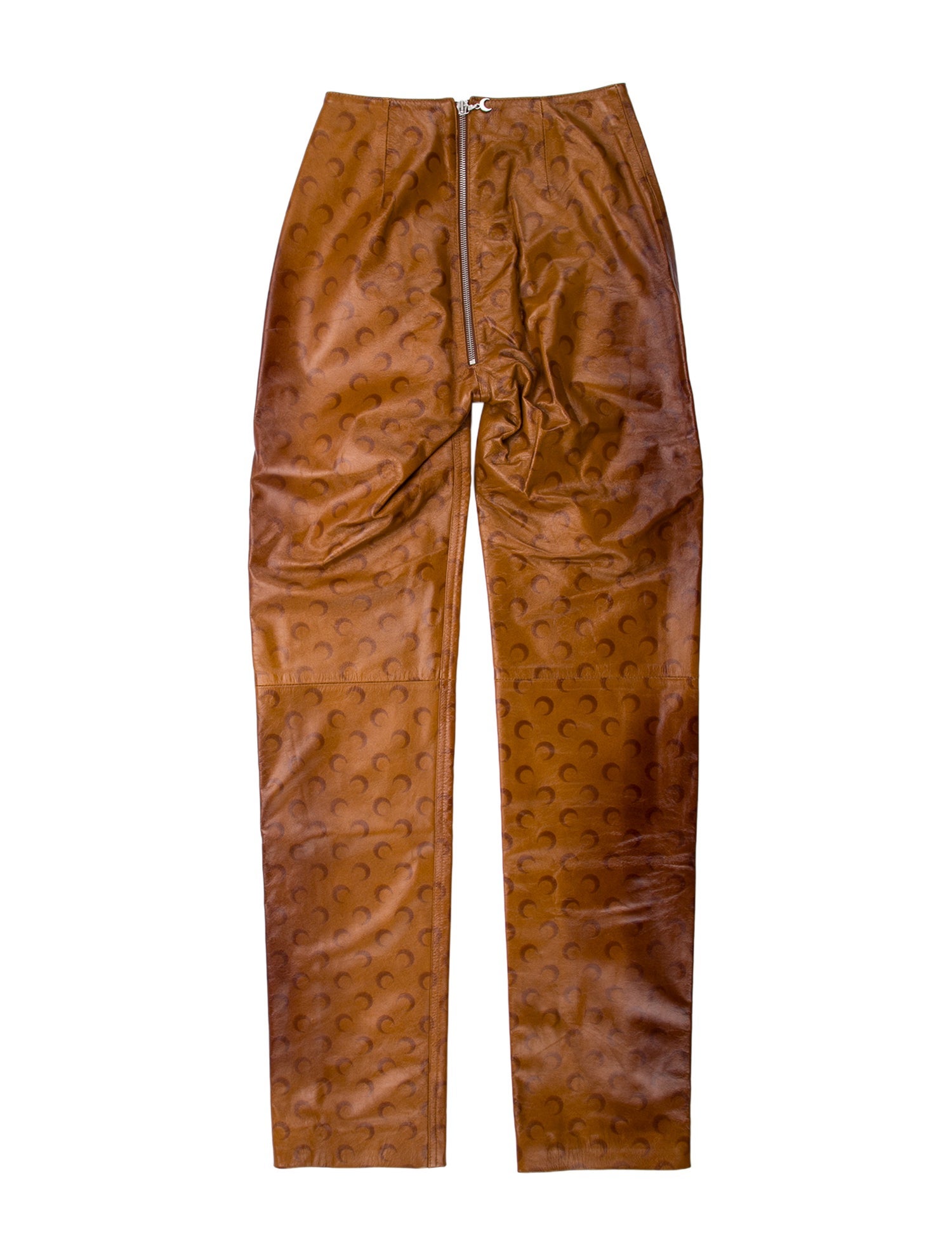 Marine Serre Moon-Print Wide Leg Pants