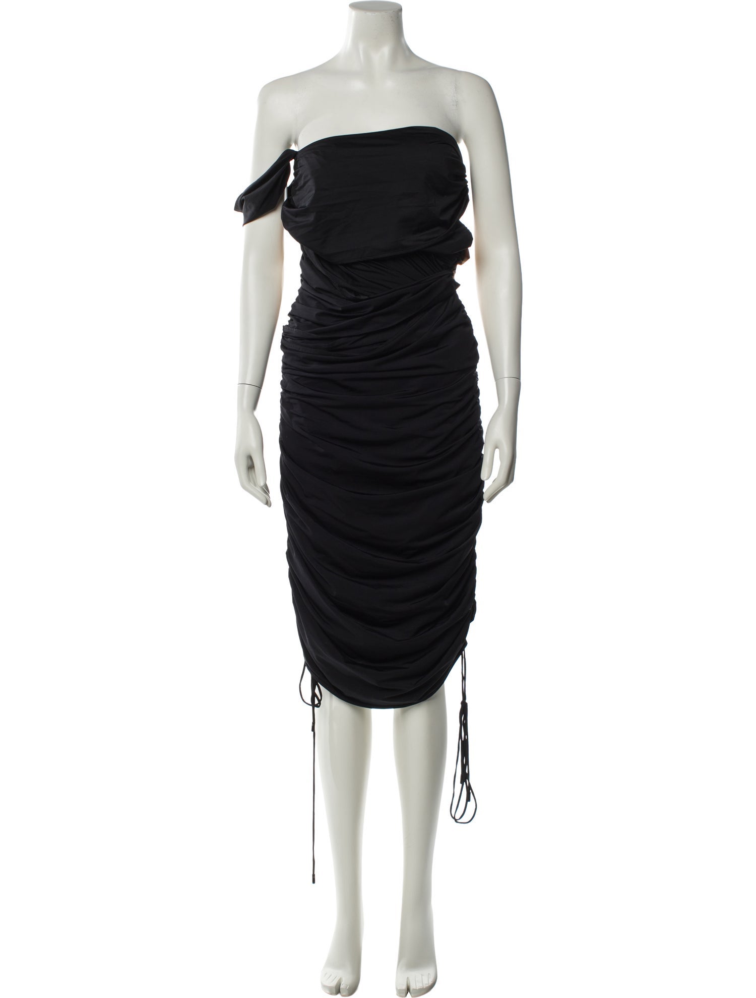 Marine Serre Silk Midi Length Dress