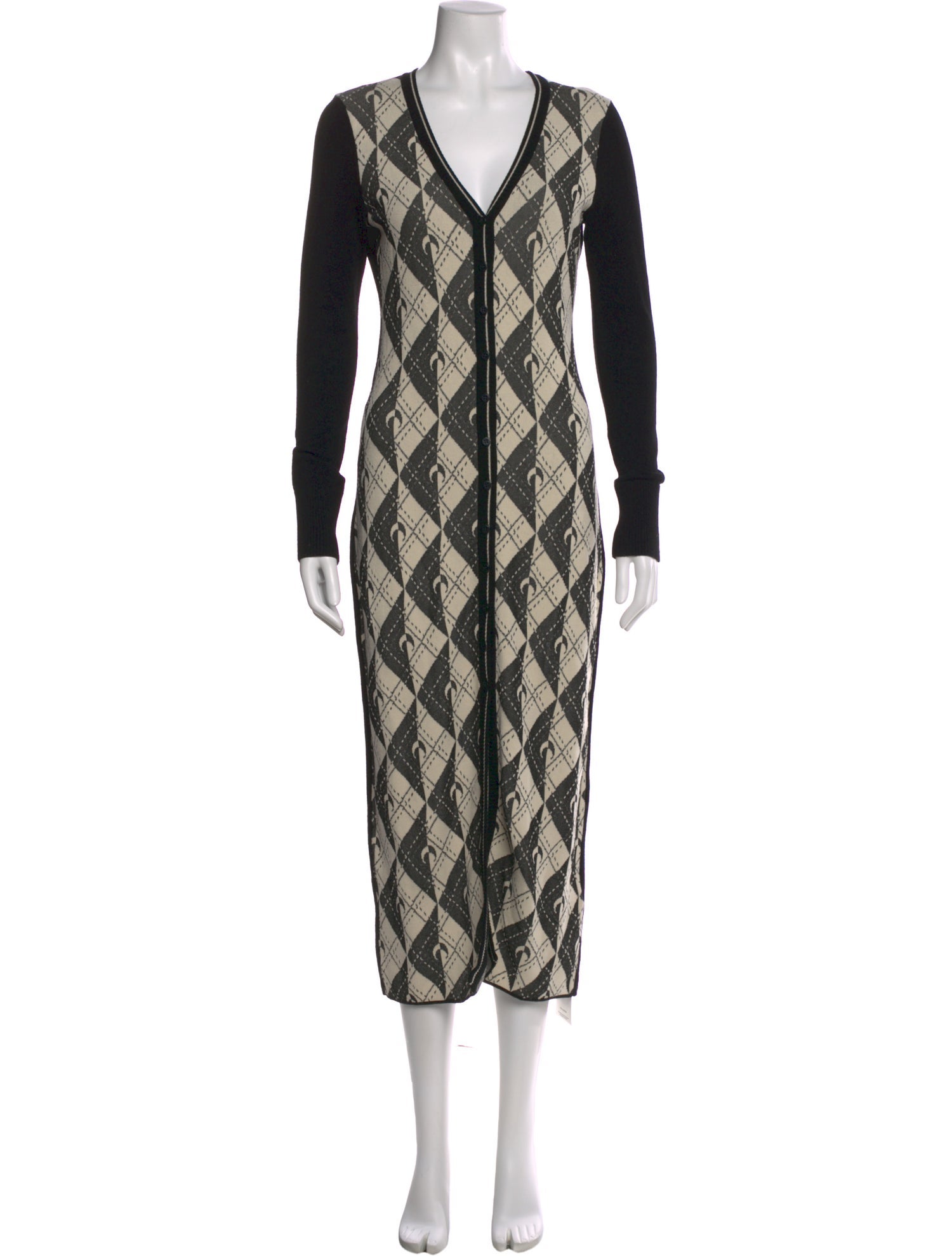 Marine Serre Printed Long Dress