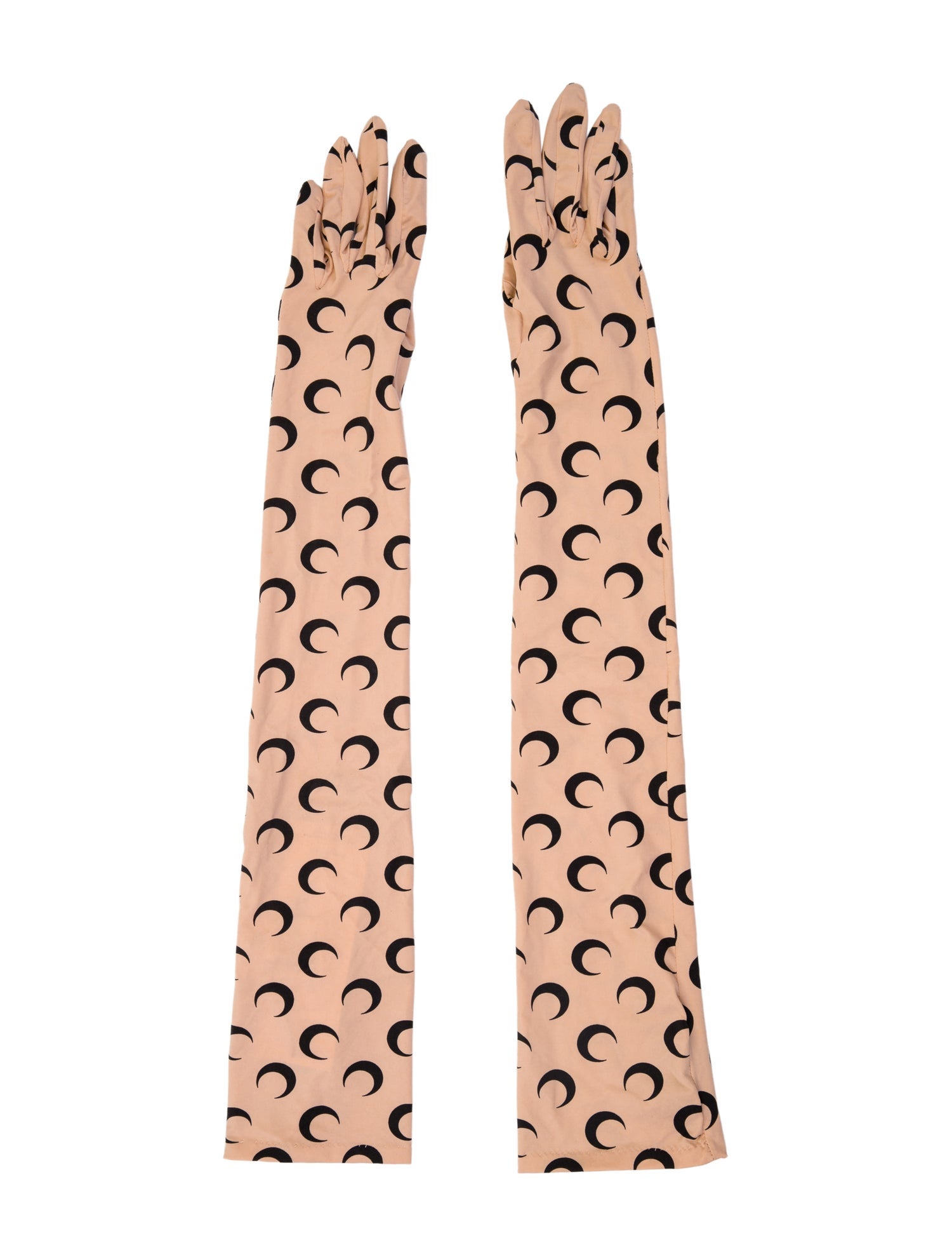 Marine Serre Patterned Gloves