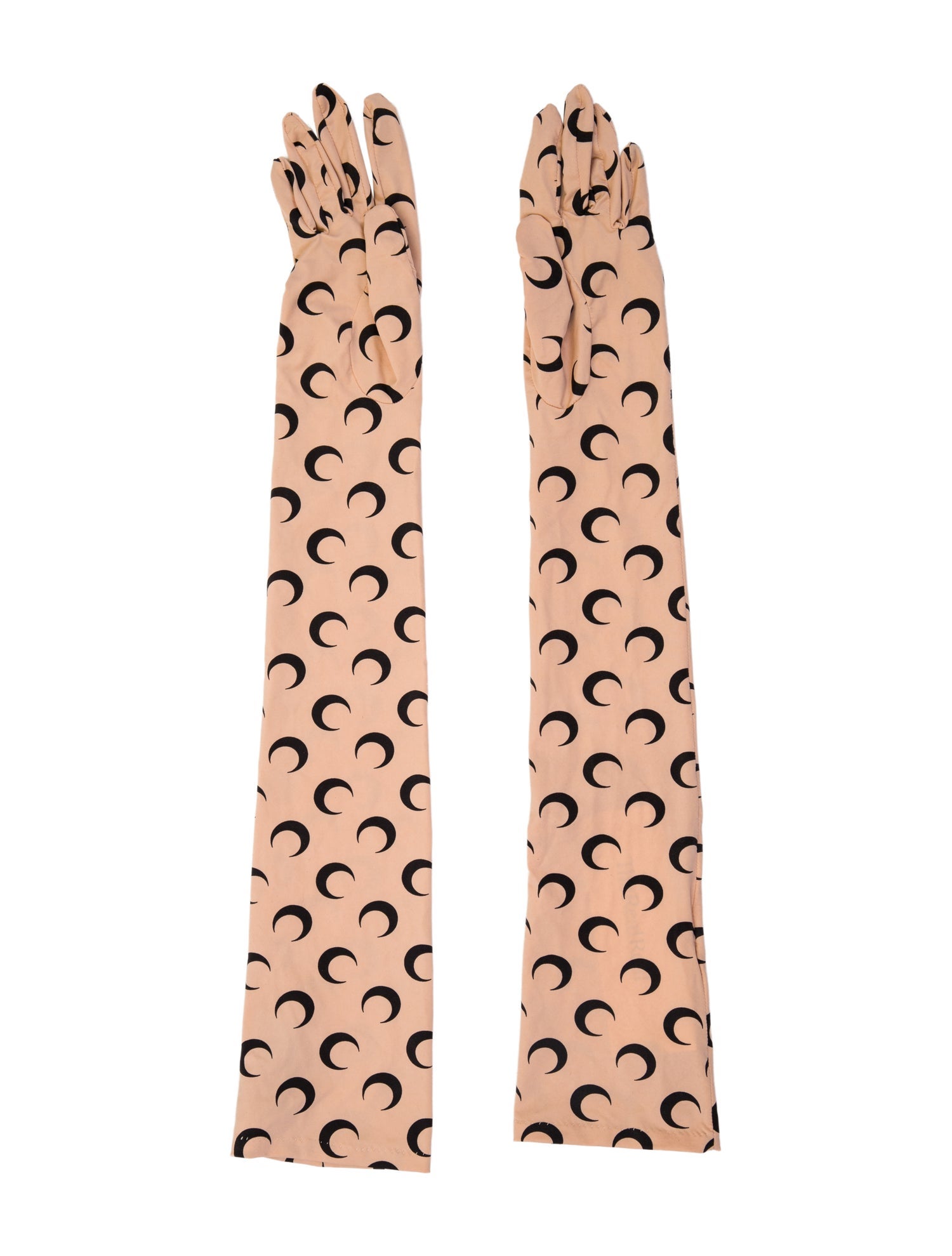 Marine Serre Patterned Gloves