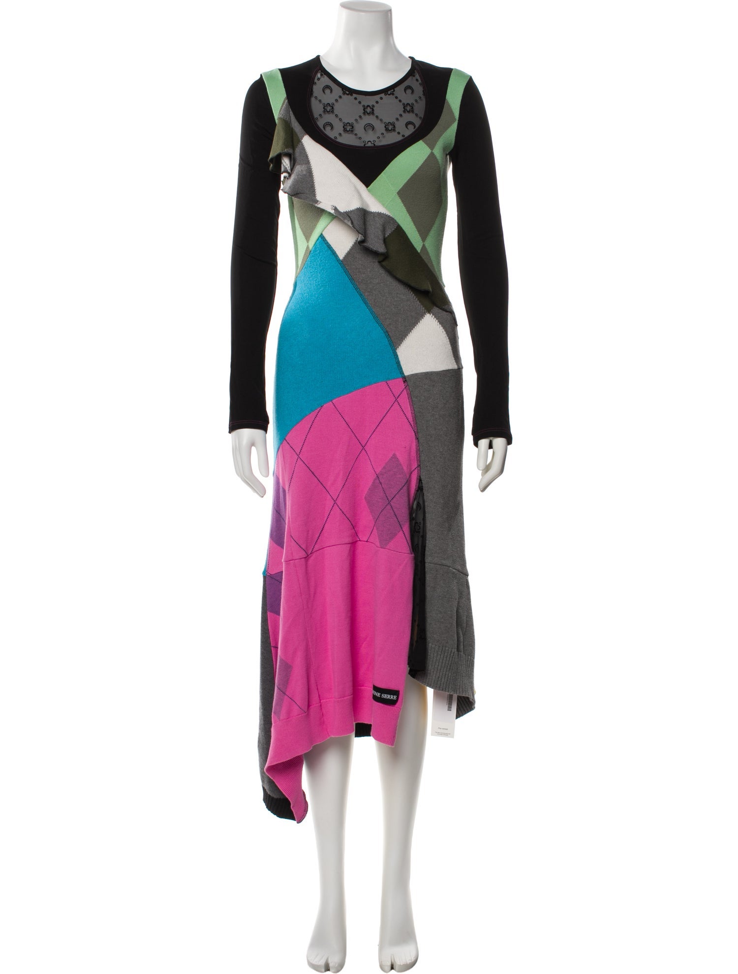 Marine Serre Printed Long Dress