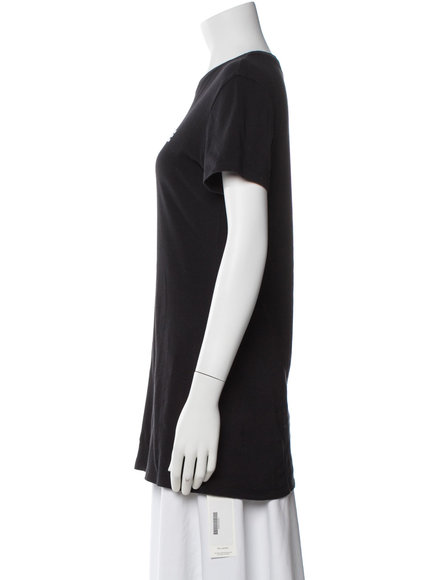 Marine Serre Graphic Print Crew Neck T-Shirt