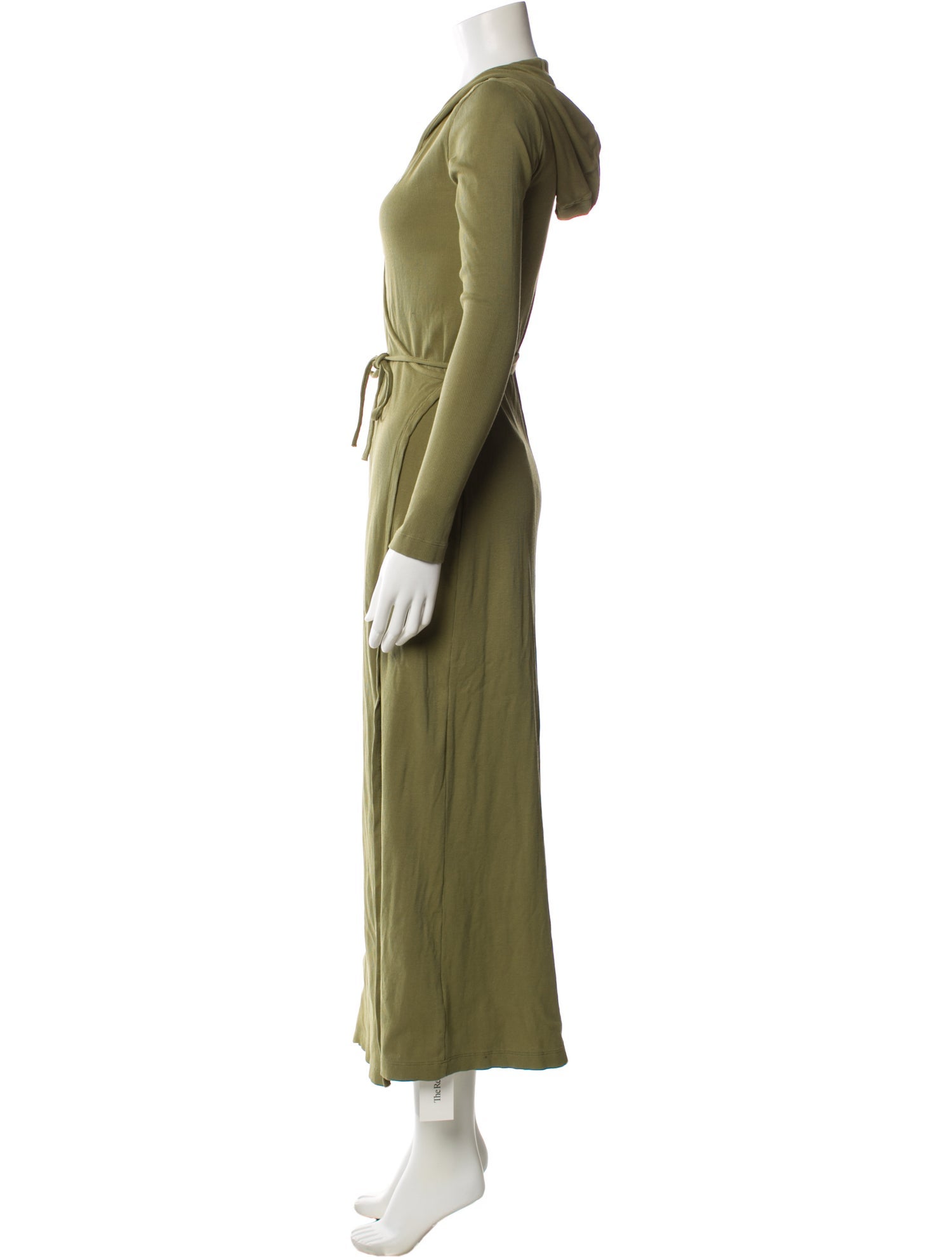 Marine Serre V-Neck Long Dress