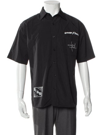 Mr. SATURDAY Graphic Print Short Sleeve Shirt