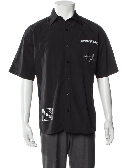 Mr. SATURDAY Graphic Print Short Sleeve Shirt