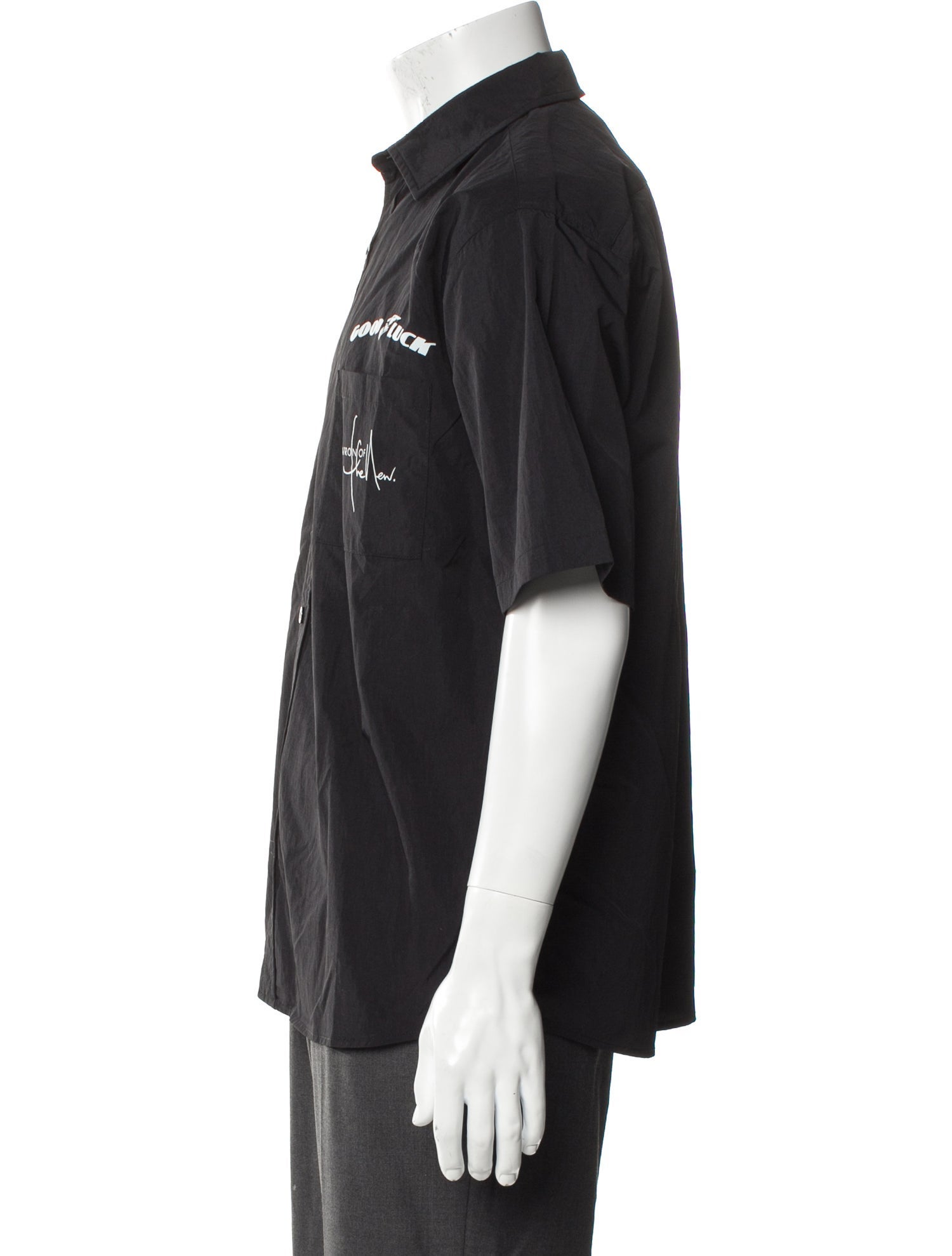 Mr. SATURDAY Graphic Print Short Sleeve Shirt