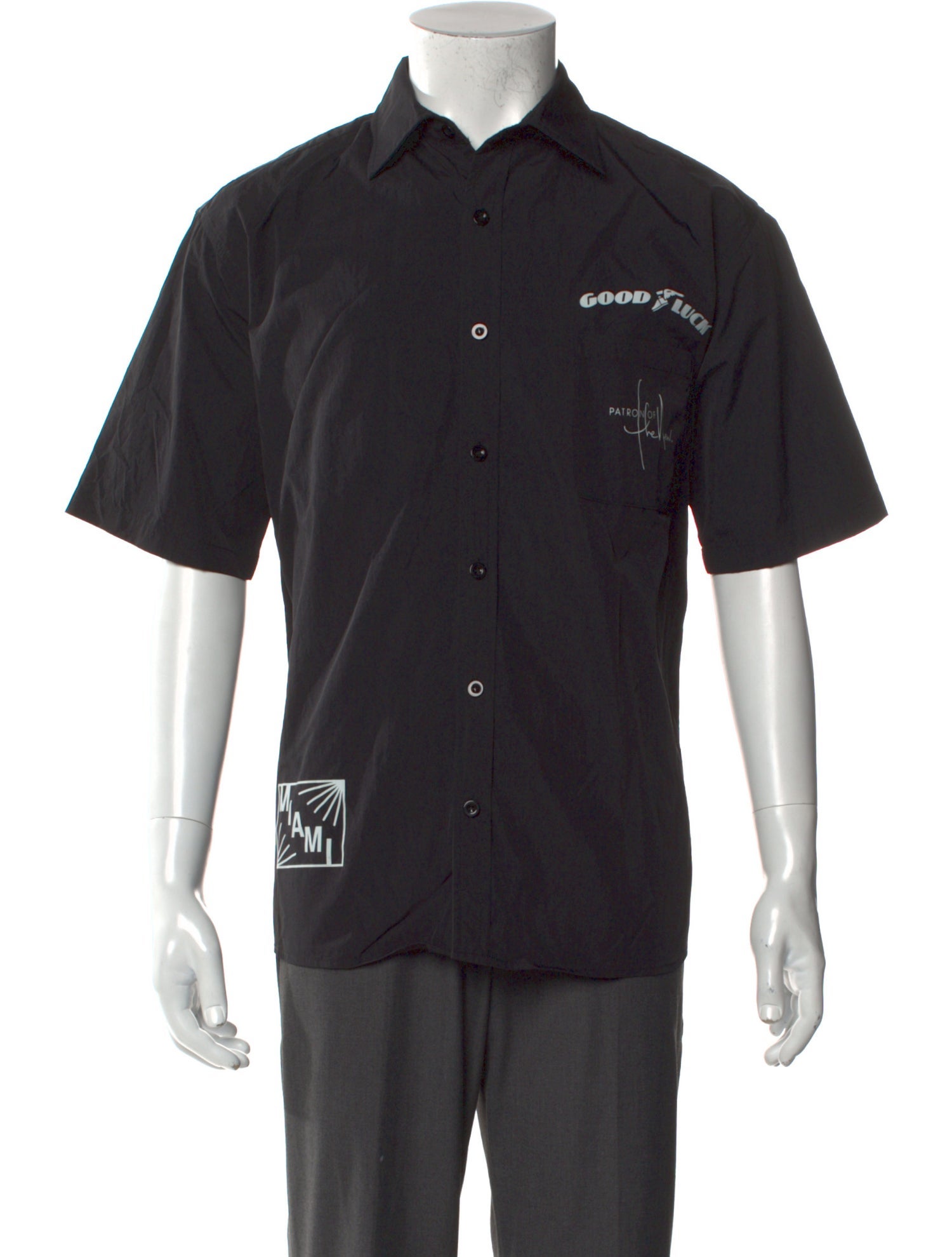 Mr. SATURDAY Graphic Print Short Sleeve Shirt