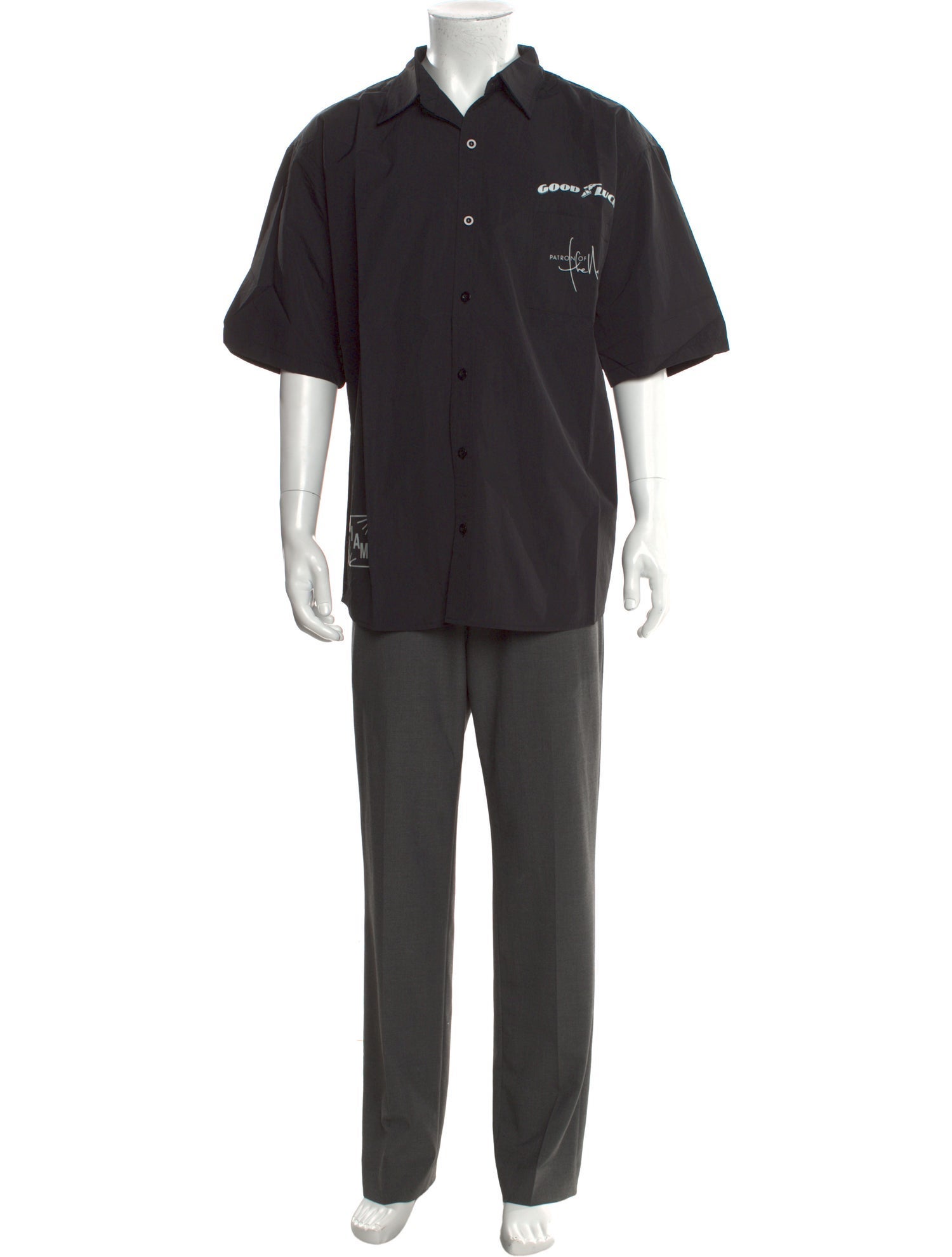 Mr. SATURDAY Graphic Print Short Sleeve Shirt