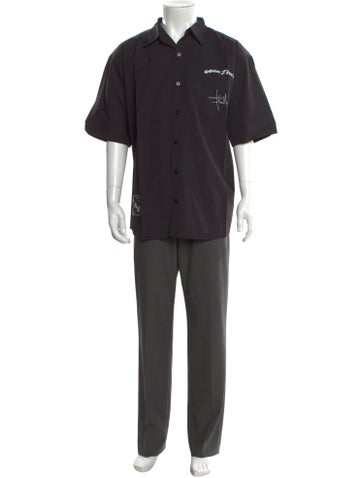 Mr. Saturday Casual Shirts Graphic Print Short Sleeve Shirt XXL